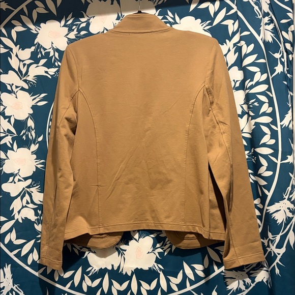 Tommy Hilfiger Women's Tan Military-Style Blazer - Picture 2 of 3